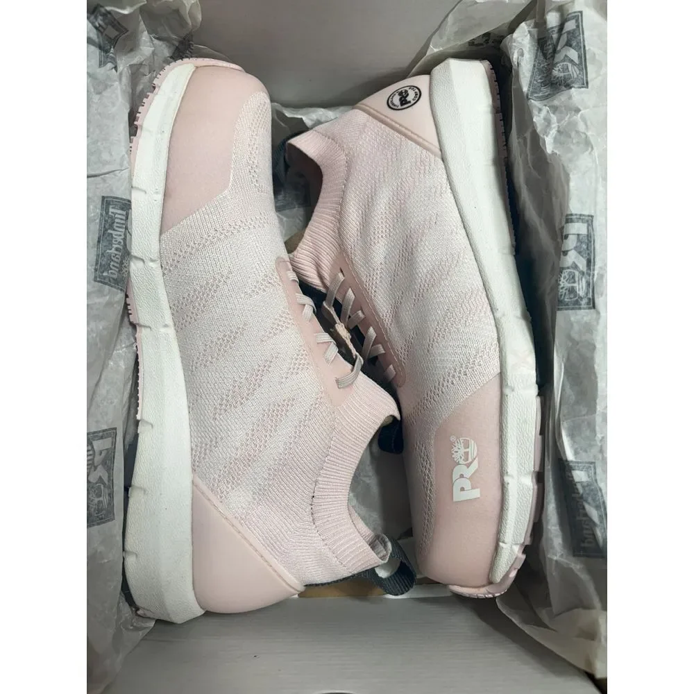 Timberland Pro NIB Womens Radius Knit Composite Safety Toe Pink Size 8 MSRP$134‎
